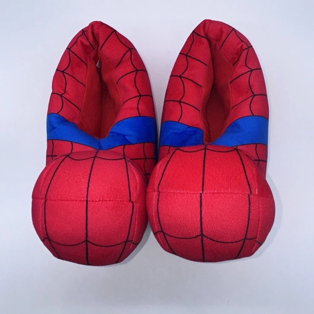 Marvel Spider-Man 3D Plush Slippers Mens Adult House Shoes Marvel Merchandise